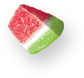 candy with watermelon flavor