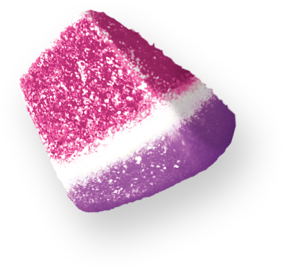 candy with wildberry flavor